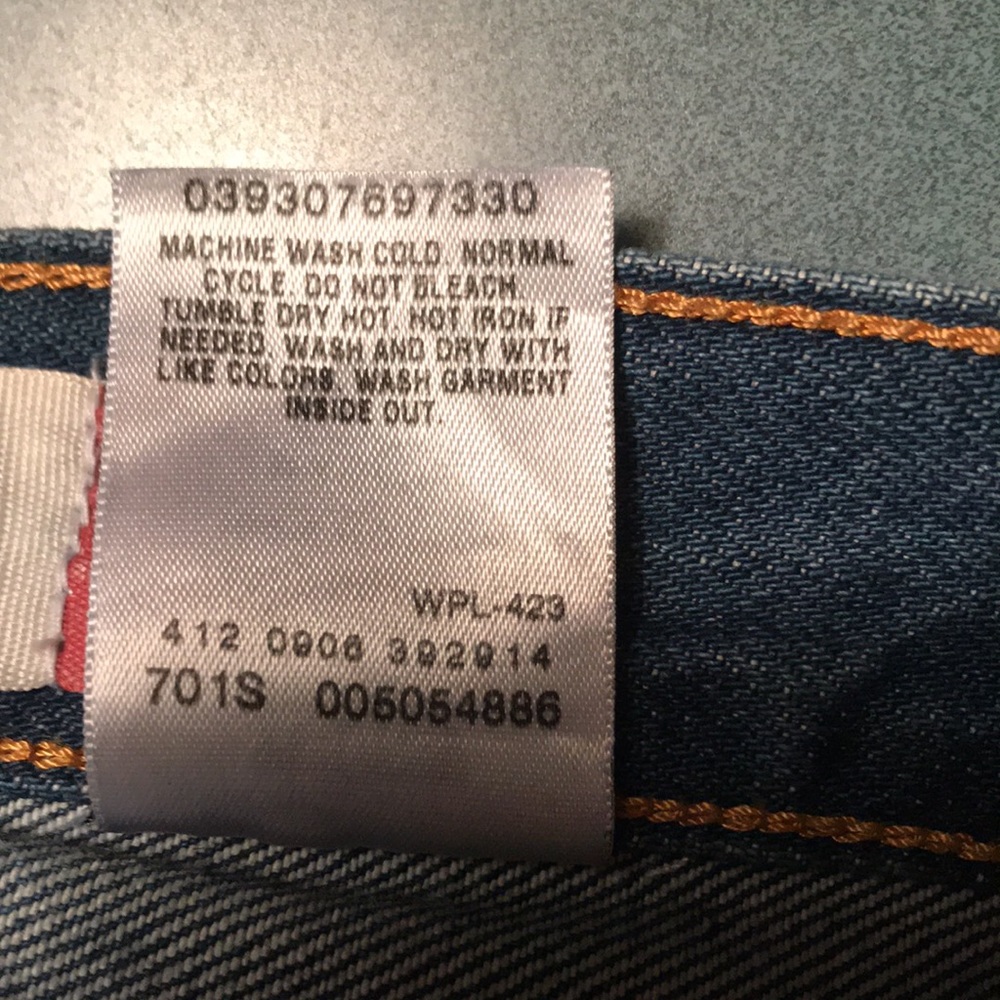 MENS 505 LEVIS JEANS NWT - Picture 10 of 11
